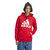 adidas Essentials Fleece Big Logo Hoodie Better Scarlet MD
