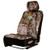 Bone Collector Lowback Neoprene Seat Cover, Single, Low Back, Brown/Realtree AP Camo