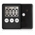 VERDDE Timers, Digital Screen Kitchen Timer Super Thin Digital Screen Timer Cooking Count Up Countdown Alarm Clock Kitchen Cooking Tool