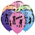 Qualatex Latex Balloons 37450-Q Disco, 11", Multicolor