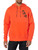 adidas Essentials Brandlove Hoodie, Semi Impact Orange/Black, Small