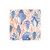 Caspari Shell Toile Boxed Cocktail Napkins in Coral & Blue - 40 Per Box - 3 Packages