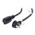 Cable Matters (2-Pack) Low Profile Right-Angle AC Power Extension Cord (NEMA 5-15P to NEMA 5-15R) - 3 Feet