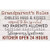 P. Graham Dunn Grandparent's Rules Whitewashed 17 x 11 Pine Wood Decorative Pallet Plaque