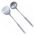 Zerodeko 3 Sets Kitchen Set Wok Ladle Makeup Spatula Wok and Ladle Kitchen Wok Spoon Wok Spatula Pasta Cooker Non Stick Cooking Utensils Small Spatula Commercial Small Tools Stainless Steel