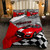 Erosebridal Red Race Car Comforter Set Twin Size, Black White Racing Lattice Bedding 2Pcs Extreme Sport Games Quilted Duvet for Kids Boys Teens Room Decor,Cool Modern Duvet Insert with 1 Pillowcase
