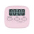 VERDDE Timers, Kitchen Timer Cooking Digital Timer Powerful Cooking Baking Countdown Timer (Color : Pink)