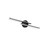 Temgin 16W LED Bathroom Vanity Light 6000K Dimming Bathroom Light Fixtures 24Inch Black Mirror Vanity Lighting Fixtures Modern Over Mirror Wall Light Indoor Wall Lamp Cool White