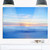 Designart Corsica Island Sunset View Italy Extra Large Seashore Metal Wall Art-20x12, 20x12, Blue