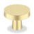 OYX Gold Knobs 24PACK Brushed Brass Cabinet Knobs Round Knobs Gold Drawer Knobs for Cabinet and Dresser Drawers Gold Cabinet Hardware for Kitchen Cabinet Knobs Gold Cabinet Door Knobs