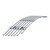 APS Compatible with Honda Accord 2008-2010 Coupe Lower Bumper Stainless Steel Chrome Horizontal Billet Grille Grill Insert H66557A