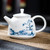 Teapot Teapots ceramic Small teapot Teapot from the office Porcelain tea pots for tea party Porcelain tea pots infuser Porcelain tea pots for adults