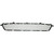 Kcivsou Bumper Grille Front Side Black Plastic Grill 13413775