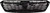 Evan Fischer Grille Assembly Compatible with 2017-2019 Subaru Impreza Textured Black Shell and Insert - SU1200170