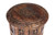Hand Carved Solid Wooden End Table, Side Table, Entryway Table, Side Tables for Small Spaces, Wooden End Table, Bedside Table, Octagonal Wooden Table- 12 Inch Round Top x 12 Inch High- Natural Burnt