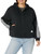 adidas Women's Future Icon Three Stripes Full-Zip Hoodie, Black, Large