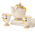 GZHaiTuoSi Beauty And The Beast Teapot Mug Mrs Potts Chip Tea Pot Cup Set - Ideal Gifts for Girl and Home Decoration - Beauty and Beast Teapot & Mug Mrs Potts and Chip Tea Set GZHaiTuoSi Beauty And The Beast Teapot Mug Mrs Potts Chip Tea Pot Cup Set - Ideal Gifts for Girl and Home Decoration - Beauty and Beast Teapot & Mug Mrs Potts and Chip Tea Set