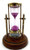 Sand Timer sandclock Antique Brass Sand Timer with Compass on Wooden Base Hourglass Clock Nautical Theme Decor