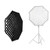 PIXEL 120cm Foldable Portable Octagonal Honeycomb Grid for 120cm / 47.2' godox jinbei Studio/Strobe Umbrella Softbox?Only Grid?