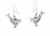 Jewelry Trends Humpback Whale Celtic Knot Sterling Silver Dangle Earrings