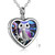 YFN Urn Necklace for Ashes Sterling Silver Owl Heart Necklaces Women's Cremation Memorial Urns Gifts
