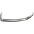 Ainoli Grille Trim Grill Driver Left Side Lower Chrome Left Hand CH1214103 5303565AA