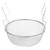 Spider ?Strainer Skimmer Frying Basket Basket Fryer Chip Strainer Encrypting Colander Strainer Stainless Steel Mesh Basket Ladle for Cooking and Frying, (Size : 18cm)