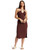 Roxy Women's Late Sunset Hatler Midi Dress, Rsy0, Medium