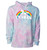 Haase Unlimited I'm Magical - Rainbow Unicorn Magic Unisex Hoodie Sweatshirt (Cotton Candy Tie Dye, Small)