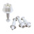 4Pcs Flower Plunger Cookie Cutter DIY Blossom Flower Cake Fondant Mold Plastic Cake Decorating Tools Baking Accessories Cookie Cutters For Baking Plastic