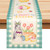 Dixutzi Easter Table Runner, Happy Easter Bunny Eggs Flower Table Runner, Rabbit Plaid Seasonal Linen Table Runner for Kitchen Dining Table Home Party Decorations(13 X 72 Inch) Dixutzi Easter Table Runner, Happy Easter Bunny Eggs Flower Table Runner, Rabbit Plaid Seasonal Linen Table Runner for Kitchen Dining Table Home Party Decorations(13 X 72 Inch)