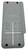 TI-84 Plus CE Replacement Sliding Cover for Texas Instruments Graphing Calculator (TI-84 Plus CE, Gray)