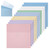 600 Sheets Transparent Sticky Notes Clear Self-Stick Note Pads Waterproof Translucent See Through Post Notes for Book Annotation Planners Bible Journaling Study Office School