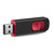 MAKACTUA 32GB USB Flash Drive, USB 2.0 Memory Stick Thumb Drive Pen Drives Jump Drive for Data Storage Black/Red