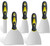 5 Pack Putty Knife Scraper, 1" 2" 3" 4" 5" Putty Knife Set, Stainless Steel Putty Knife Scraper, Wallpaper Scraper Paint Scraper Tool for Spreading Drywall Spackle & Mud, Taping, Scraping Paint