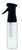 KEEN Continuous Spray Bottle, 12.2 OZ Fine Mist for Hair Styling, Barber, Plants, Refillable Empty Water Bottle Trigger Sprayer Set, Black/Clear