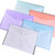 10Pcs Envelopes File Holder with Snap Closure Clear File Folders Waterproof Transparent Document Folder A4 Letter Size A4 Folder with Snap Closure File Storage Bag A4 Document Folder Folder Wallets