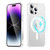iPhone 12 pro max Case Compatible with MagSafe, [Strong Magnet] [Non-Yellowing] [10FT Military Grade Protection] Magnetic Clear Slim Phone Case Bumper Thin Cover for iPhone 12 pro max - Clear