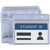 50 Pcs Horizontal Name Badge ID Card Holders Clear PVC Card Holder Transparent Plastic ID Badge Card Holder Protector Covers for Horizontal Name Tags Paper Badges IDs Business Cards Event Cards