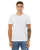 Bella + Canvas Unisex Poly-Cotton Short-Sleeve T-Shirt M WHITE SLUB