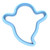 Sweet Prints Inc Ghost (outline) Cookie Cutter - Dishwasher Safe (2")