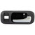 Evan Fischer Front, Driver Side Interior Door Handle Compatible with 1997-2001 Honda CR-V and 1995-1998 Odyssey Gray Bezel with Chrome Lever