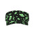 Alien Pattern Sport Sun Visor Hats Adjustable Empty Top Baseball Cap for Women and Men Black