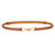 WHIPPY Women Skinny Leather Belt Adjustable Thin Waist Belt Fashion Buckle Belt for Dress?brown