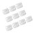 Housoutil 10pcs Empty Jar Empty Cream Jar Glass with Lid Cream Jars Toiletry Organizer Makeup Pots Clear Container Bottle Metallic Headdress Cookie Container Ml Biscuits Cosmetic