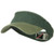 Two Tone Washed Pigment Dyed Flex Sun Visor - Khaki Dark Green OSFM