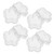 Ipetboom 50pcs Pattern Face Cream Box Cosmetic Cream Container Sample Containers Empty Cosmetic Containers Plastic Container Empty Lotion Jars Clear Jars Make up Bottled Travel