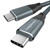 Twozoh USB C to USB C 3.2 Gen 2 Cable 20Gbps Data Transfer 100W PD Fast Charging 4K Video Output Monitor Cord (3.3FT, Grey)