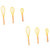 VOSAREA Hand Crank Whisk 6 Pcs Whisk Mixer Blender Baking Tools Eggbeater Kitchen Hand Mixer Kitchen Gadget Handheld Small Tools Bamboo Egg Beater Blender Mixer