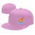 KLIUXBF Basketball Ball On Fire and Water Hat for Men Flat Bill Baseball Cap Hip Hop Dad Hat Pink